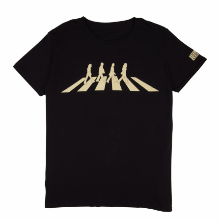 The Beatles Abbey Road Silhouette 1969 Album Cover T-Shirt